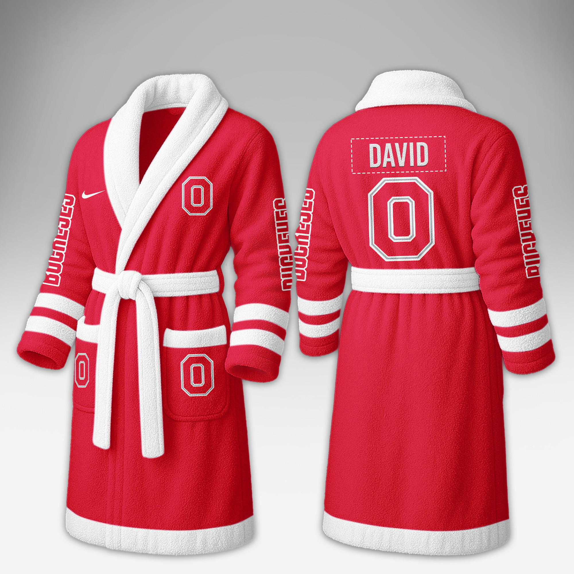 Ohio State Buckeyes | Premium NCAA Fleece Bathrobe TTH2105284