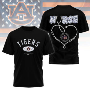 Auburn Tigers | Premium Nurse Appreciation Day 3D Shirt TTH2105281