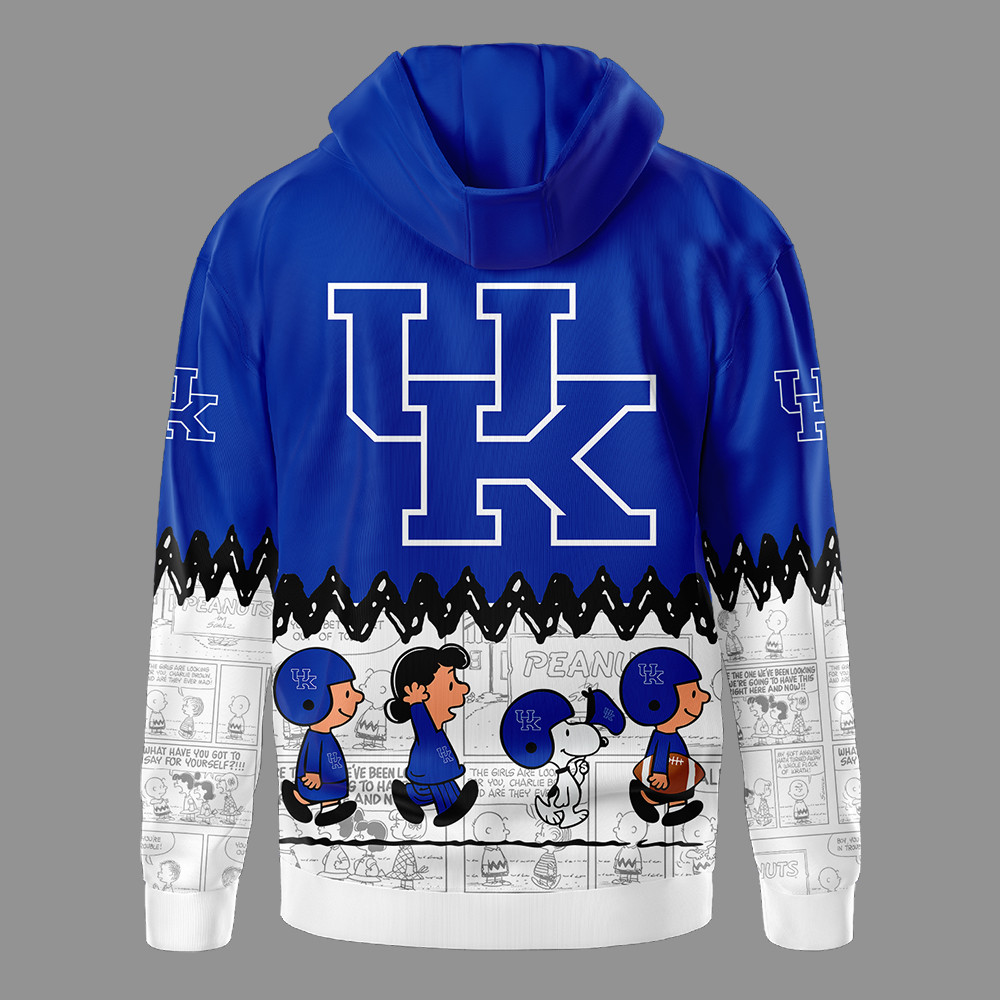 Kentucky Wildcats | Premium NCAA Snoopy Peanuts Comic Hoodie TTH2105292