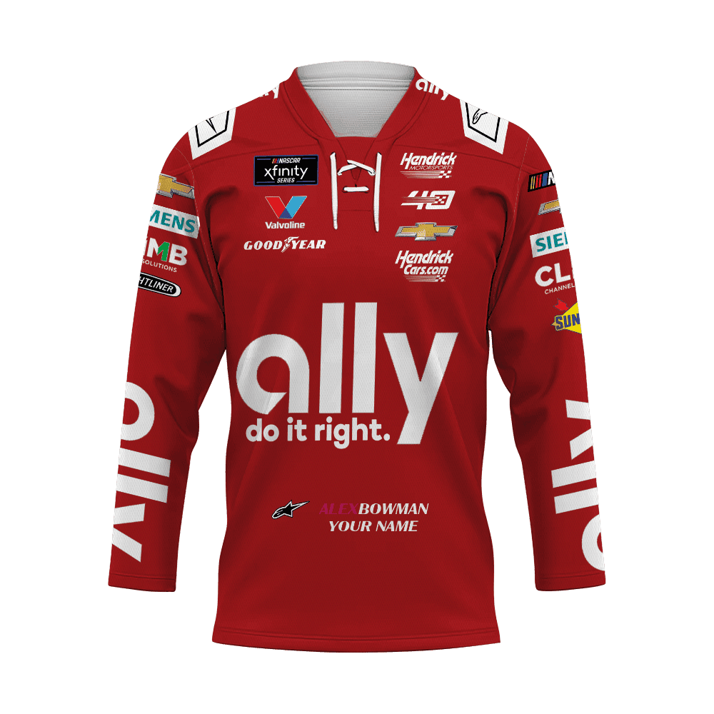 Alex Bowman | Premium Car Racing 3D Printed Apparel