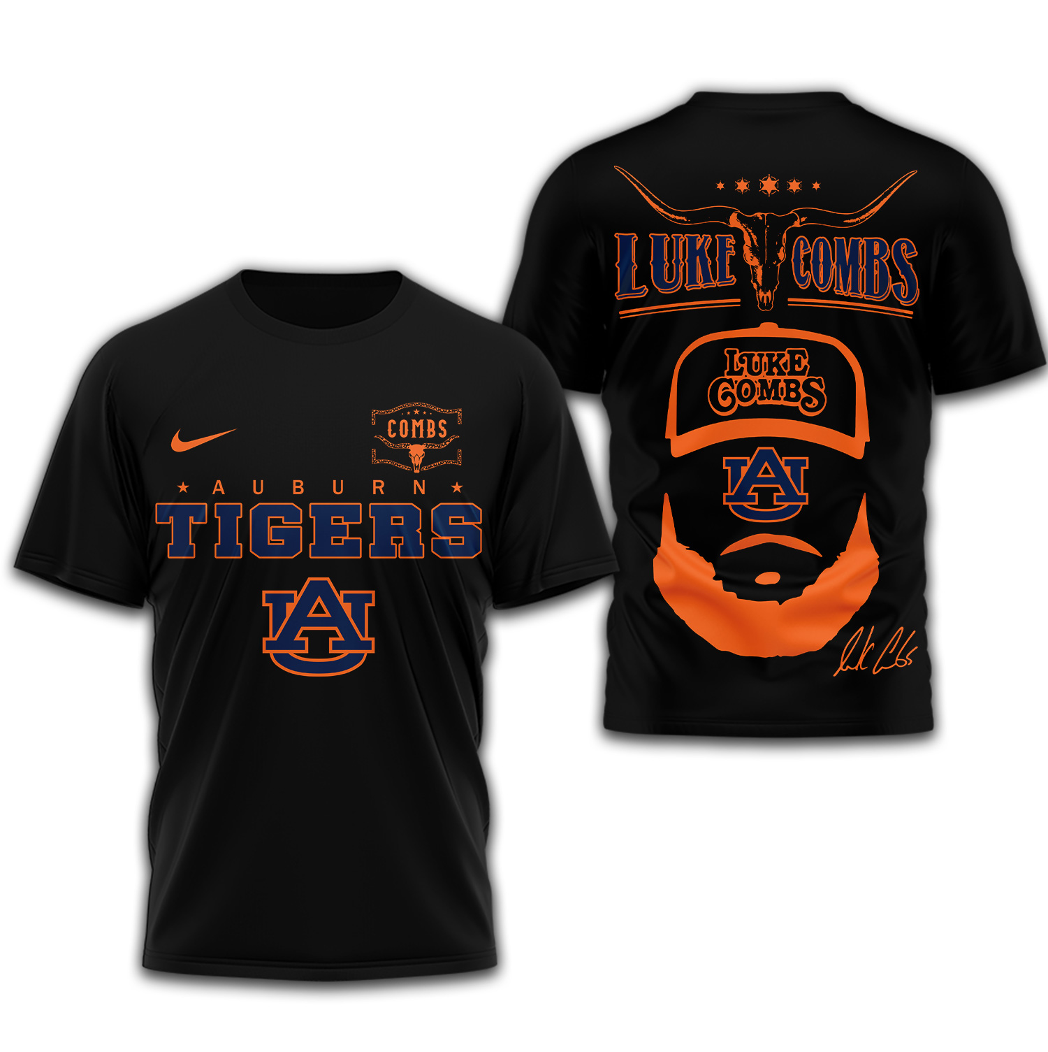 Auburn Tigers | Premium NCAA Luke Combs 3D Shirt TTH2105338