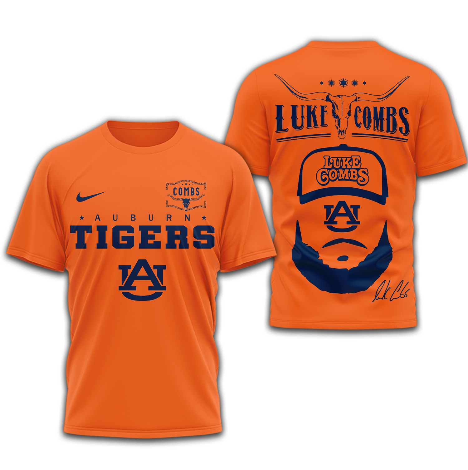 Auburn Tigers | Premium NCAA Luke Combs 3D Shirt TTH2105338 - Image 3