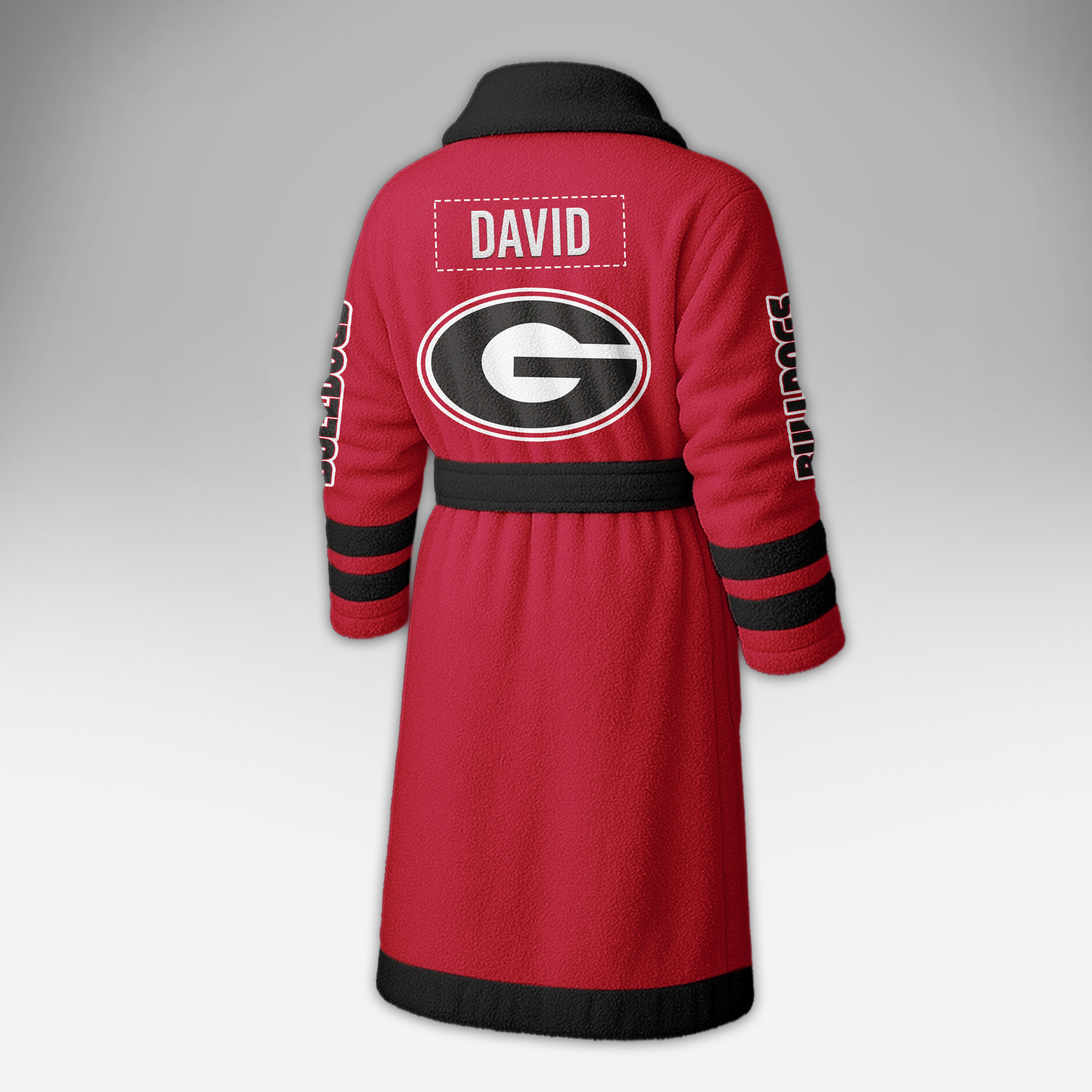 Georgia Bulldogs | Premium NCAA Fleece Bathrobe TTH2105284 - Image 3