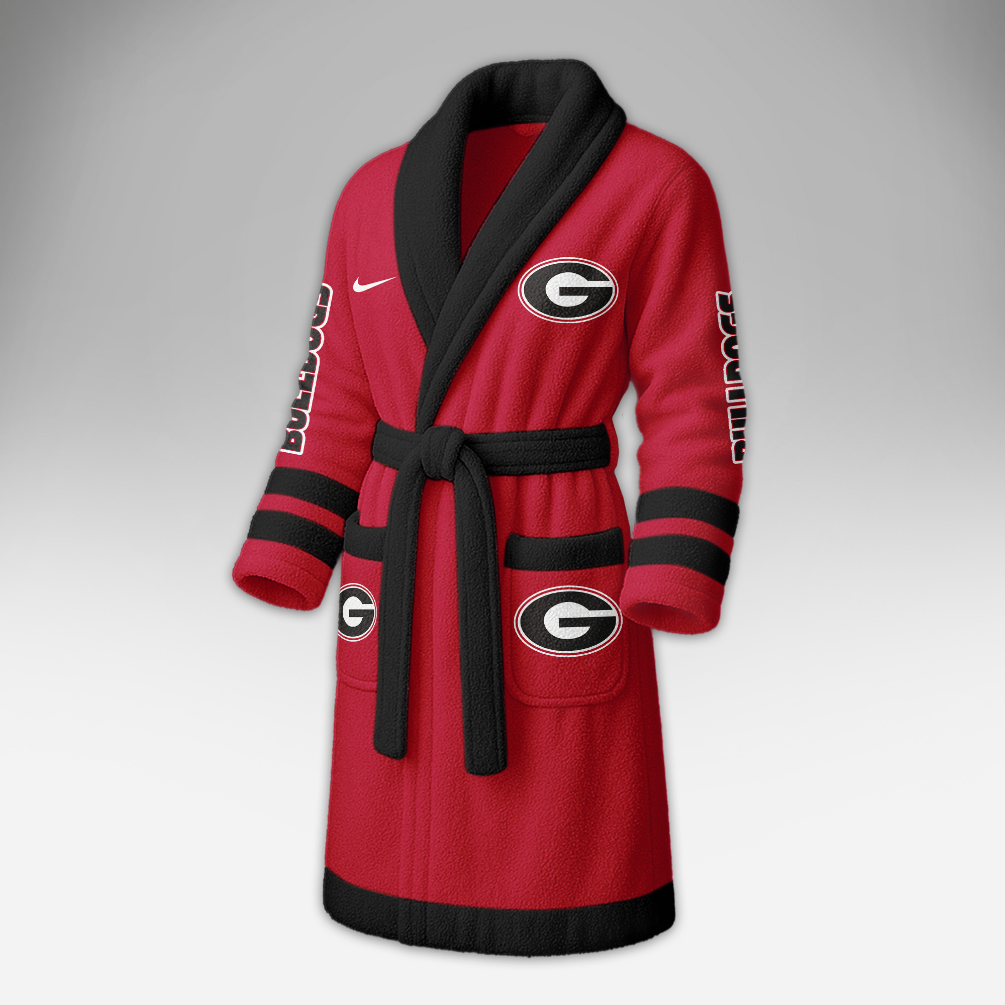 Georgia Bulldogs | Premium NCAA Fleece Bathrobe TTH2105284 - Image 4