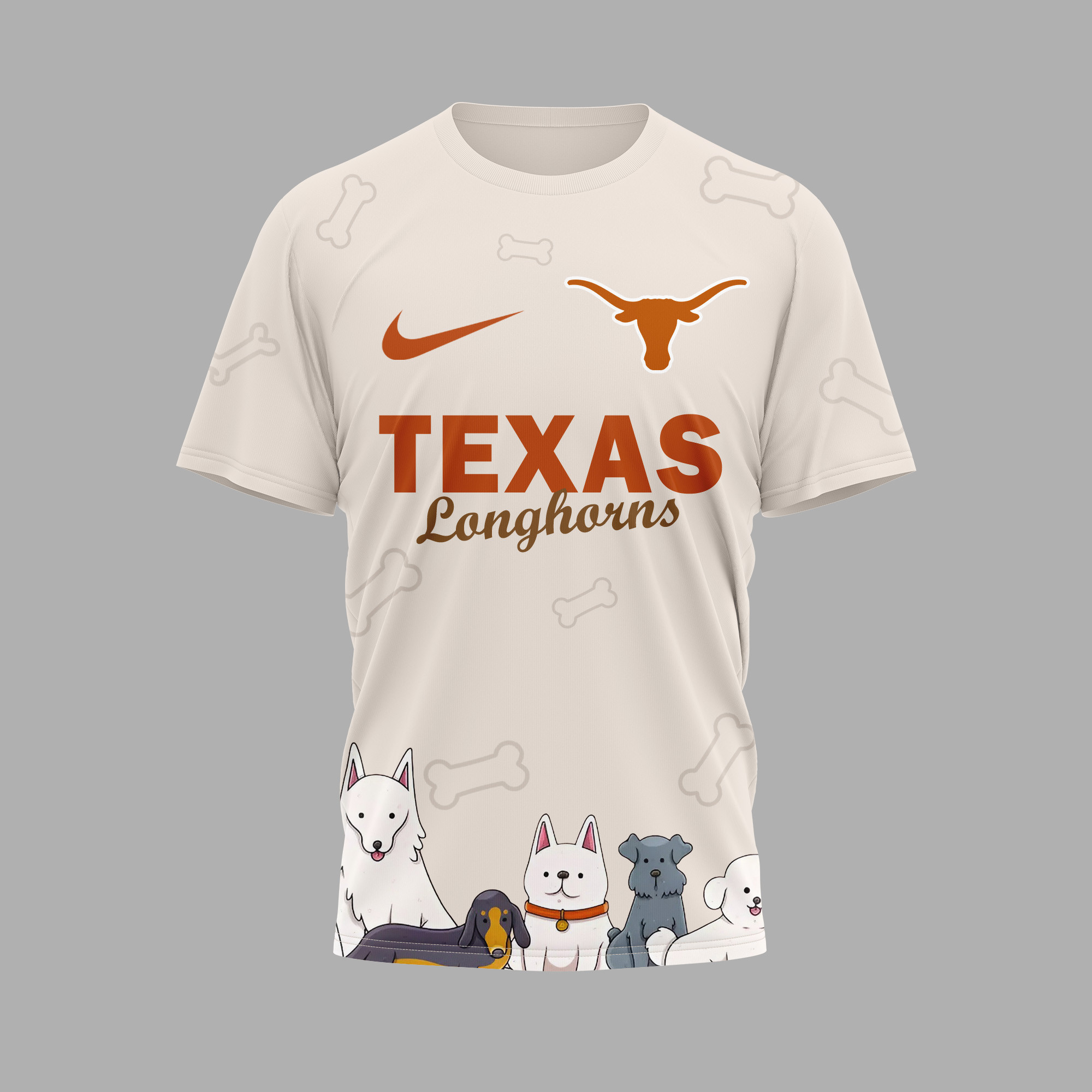 Texas Longhorns | Premium International Dog Day 3D Shirt TTH2105270