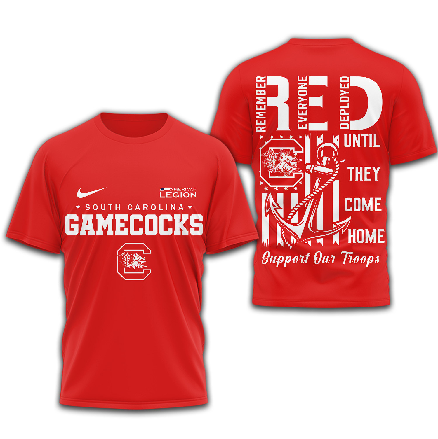 South Carolina Gamecocks | Premium NCAA Red Friday Shirt TTH2105304