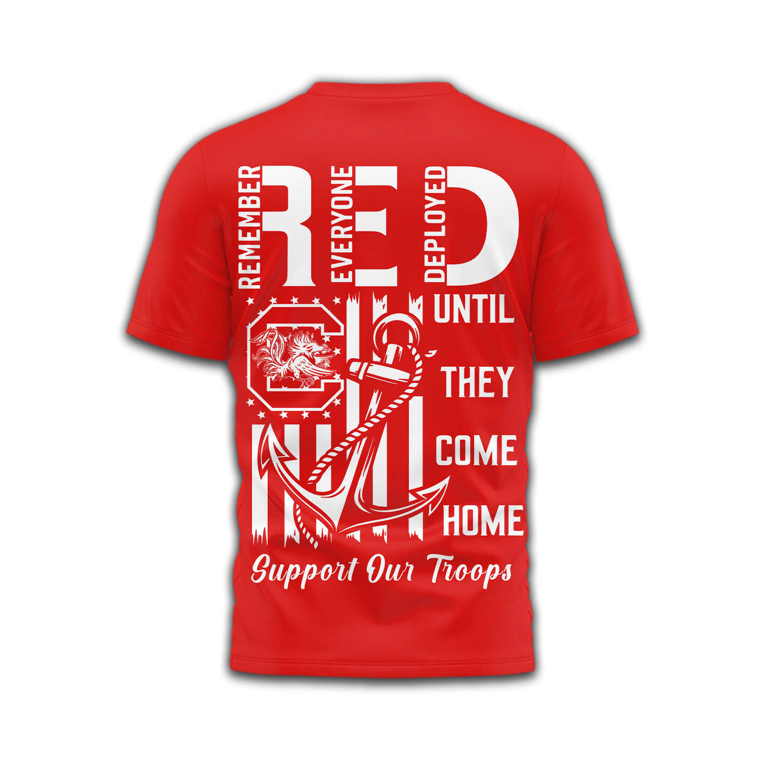 South Carolina Gamecocks | Premium NCAA Red Friday Shirt TTH2105304 - Image 3