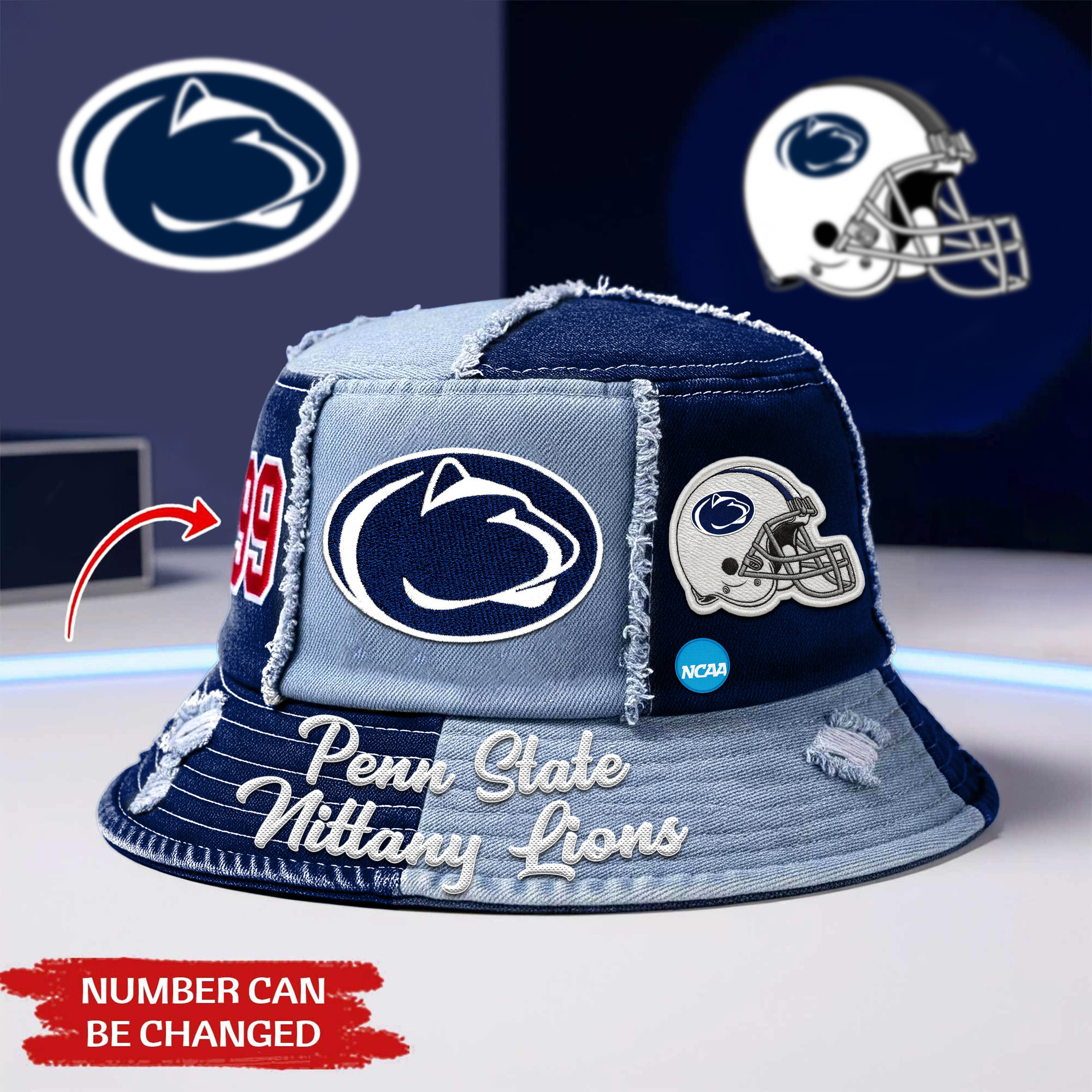 Penn State Nittany Lions | Premium Bucket Hat TTH2105123 - Image 2