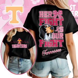 Tennessee Volunteers | Premium Her Fight Is Our Fight Women’s Shirt TTH2105364