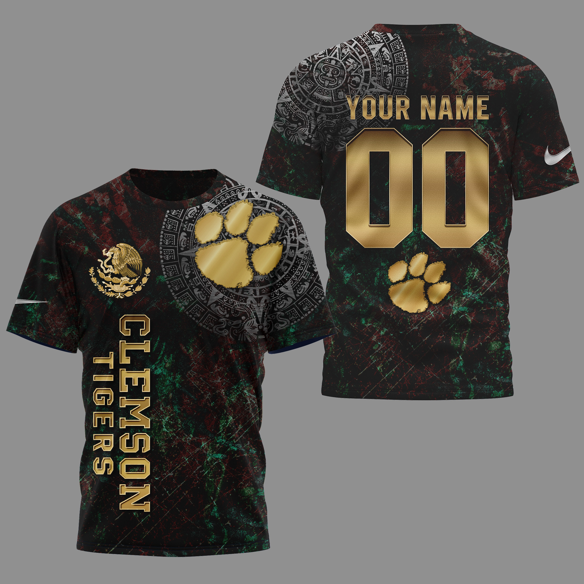 Clemson Tigers | Premium Mexican Heritage 3D Shirt TTH2105312