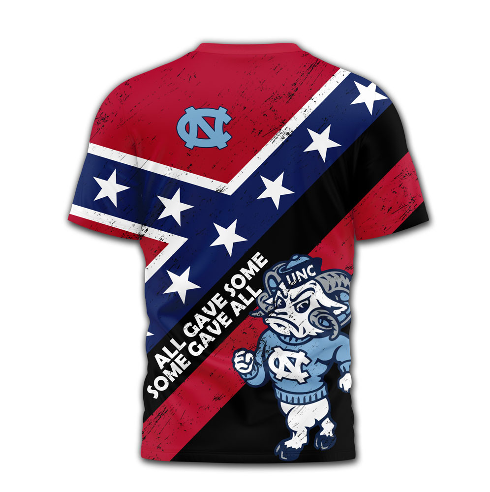 North Carolina Tar Heels | Premium NCAA Honoring Our Veterans T-Shirt TTH2105306 - Image 2