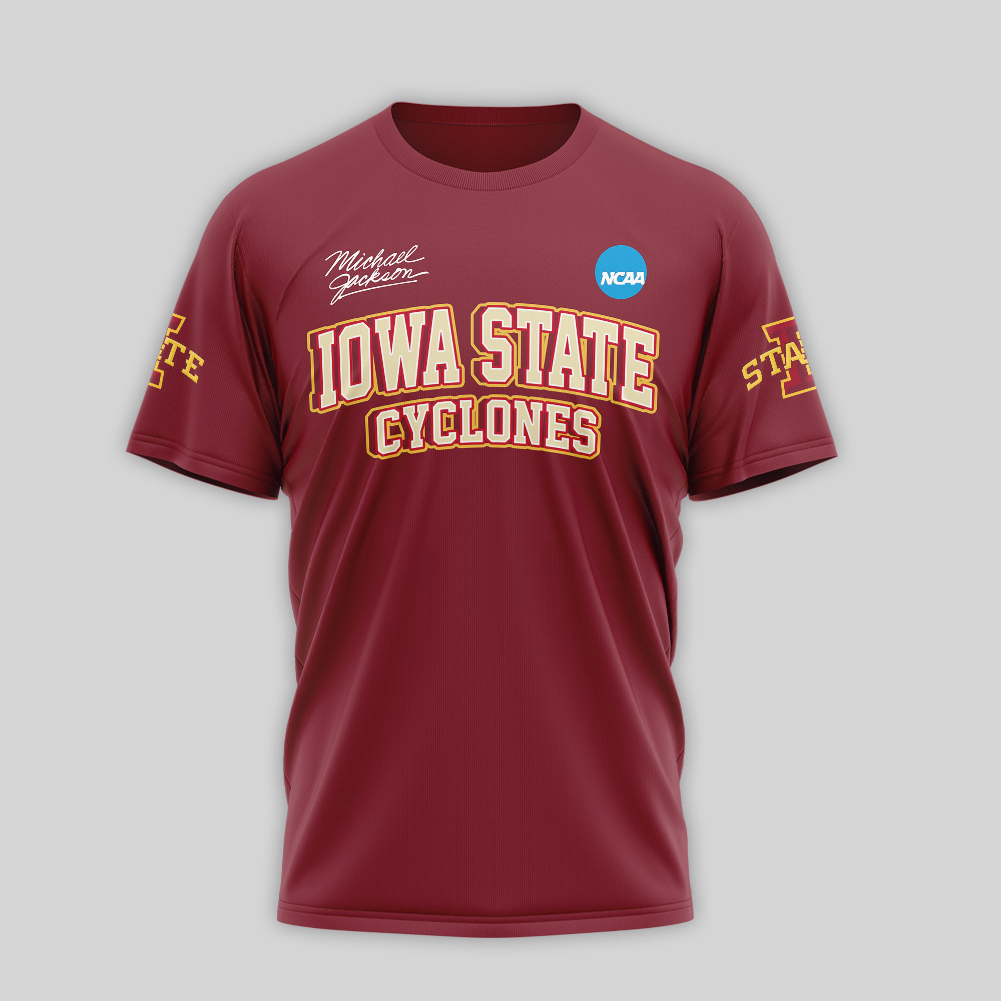 Iowa State Cyclones | Premium NCAA Michael Jackson 3D Shirt TTH2105297