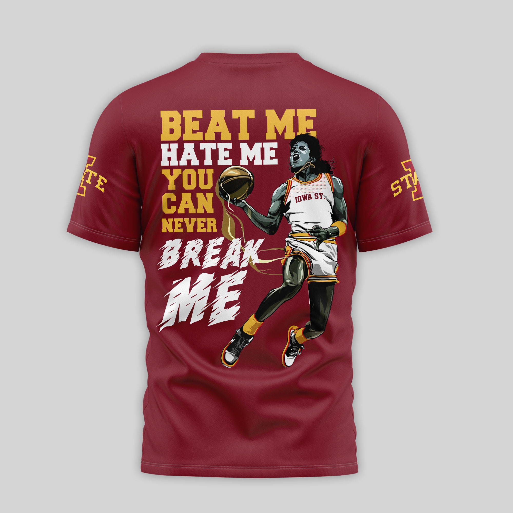 Iowa State Cyclones | Premium NCAA Michael Jackson 3D Shirt TTH2105297 - Image 2