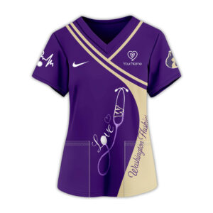 Washington Huskies | Premium NCAA Nurse Pride 3D Shirt TTH2105298