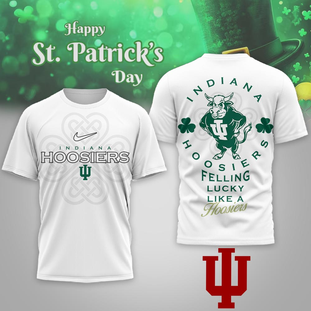 Indiana Hoosiers | Premium NCAA Lucky St. Patricks Day Shirt TTH2105302