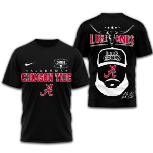 Alabama Crimson Tide | Premium NCAA Luke Combs 3D Shirt TTH2105338