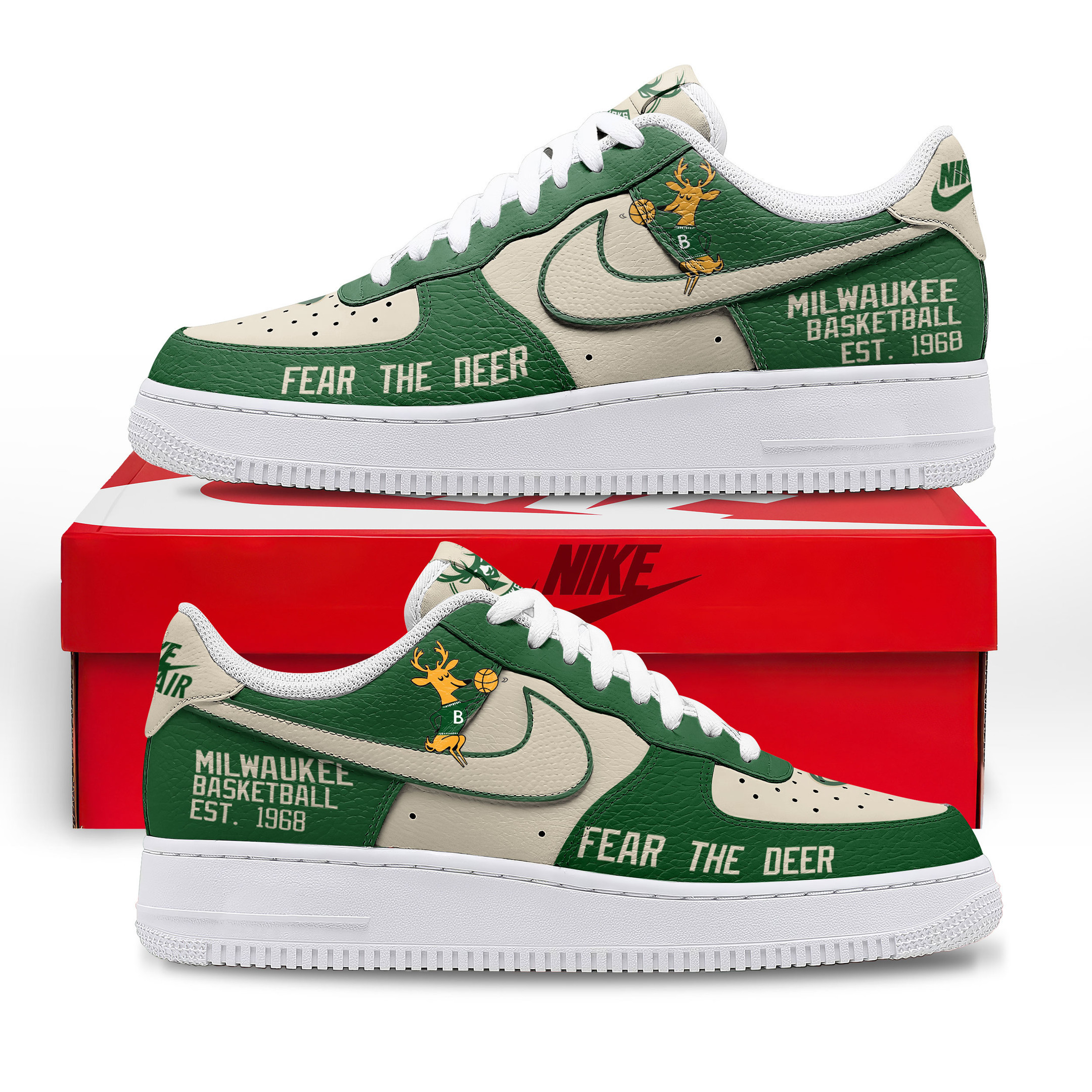 Milwaukee Bucks | Personalized AF1 Limited Edition TTH2105366 - Image 3