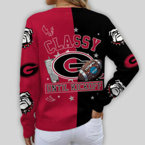 Georgia Bulldogs | Premium NCAA Game Day V-Neck Cardigan TTH2105269