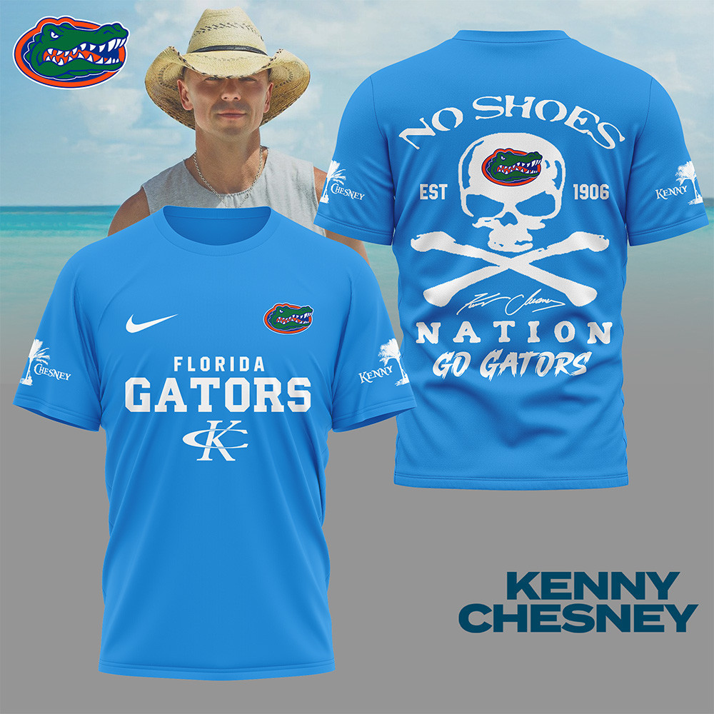 Florida Gators | Premium NCAA Kenny Chesney Fan 3D Shirt TTH2105268 - Image 2