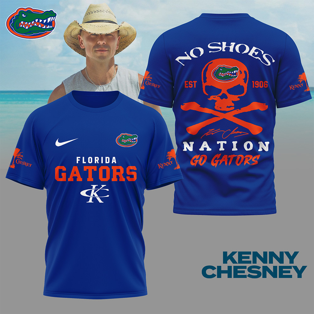 Florida Gators | Premium NCAA Kenny Chesney Fan 3D Shirt TTH2105268 - Image 3