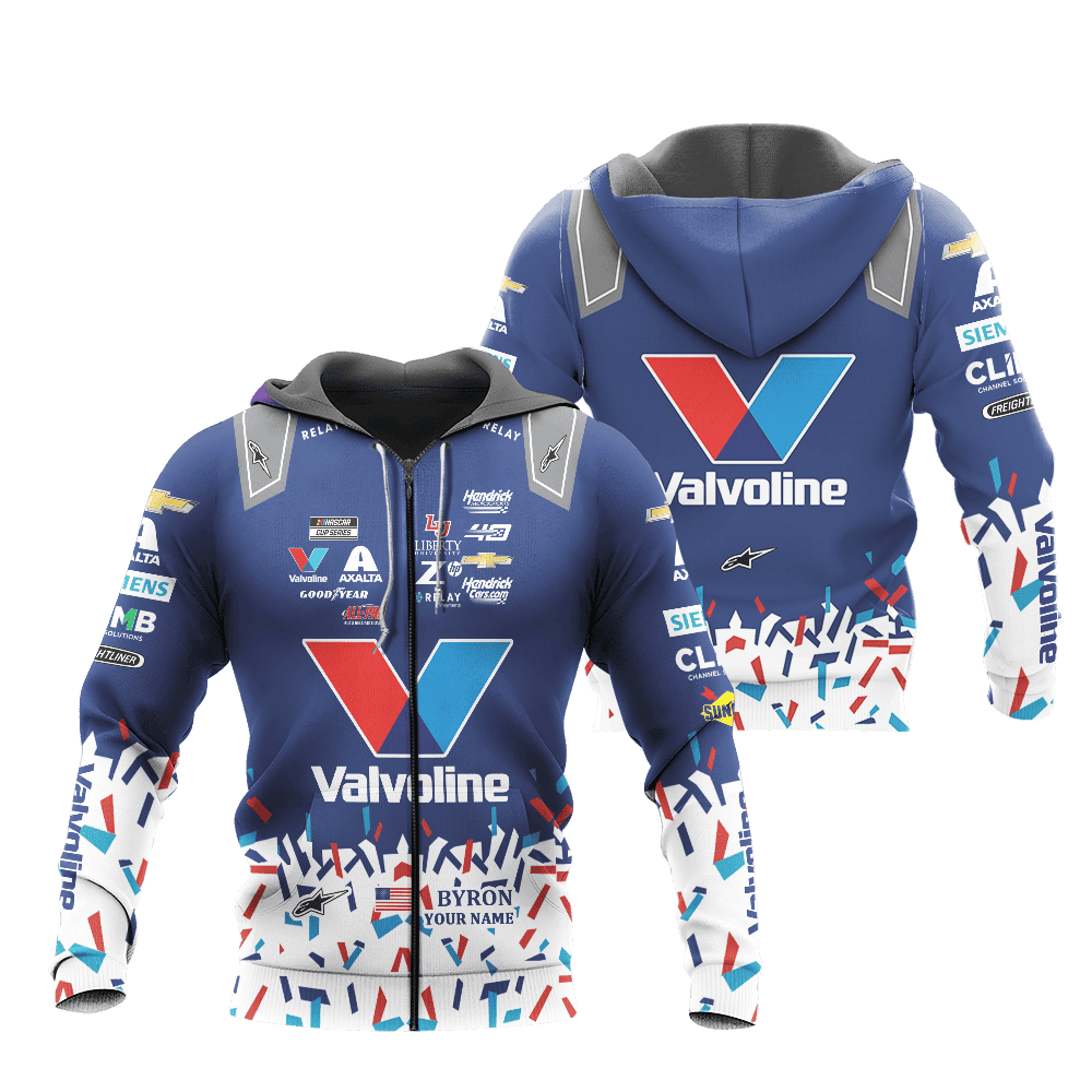 William Byron | Premium Car Racing 3D Printed Apparel