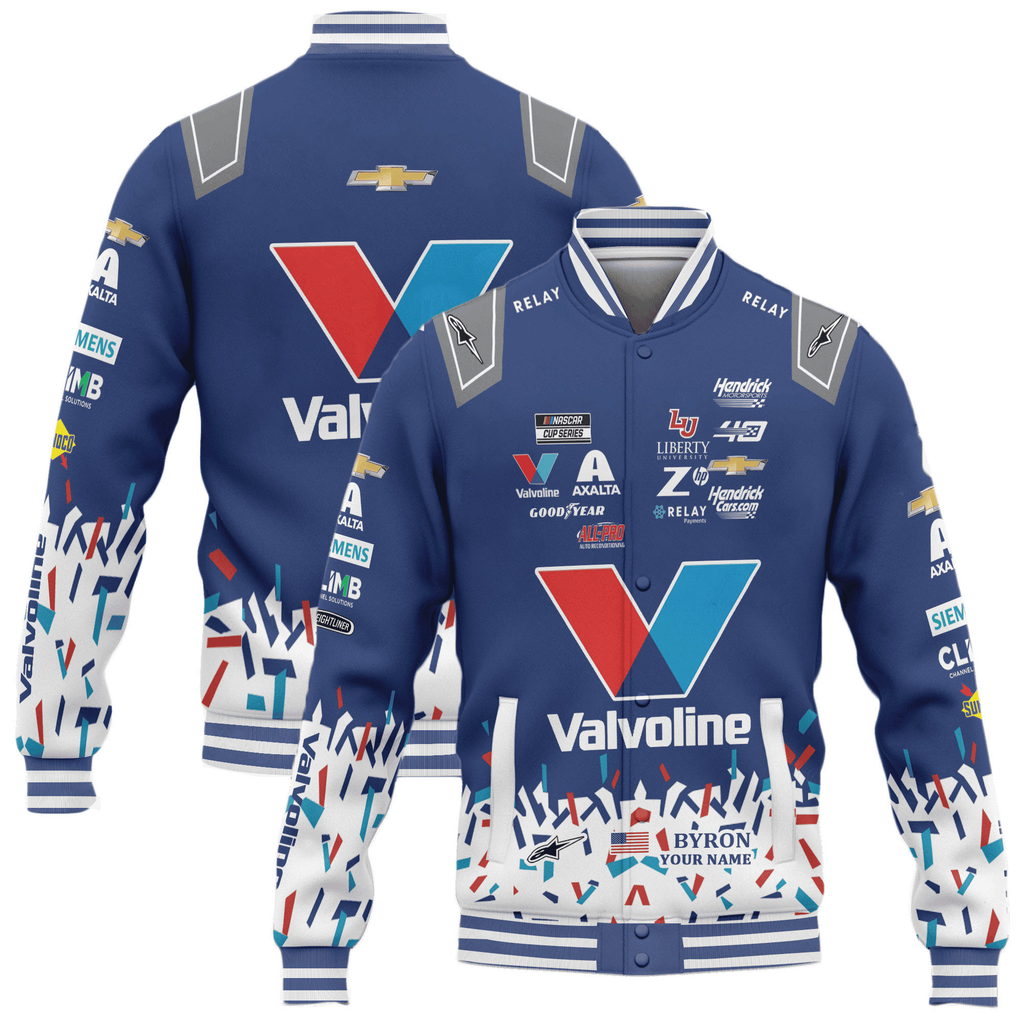 William Byron | Premium Car Racing 3D Printed Apparel - Image 5