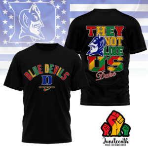 Duke Blue Devils | Premium Juneteenth Freedom Day 3D Shirt TTH2105323