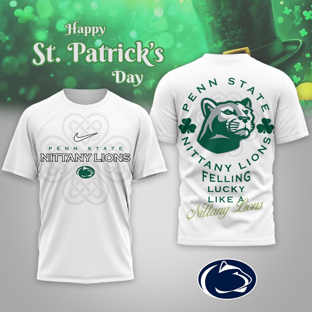 Penn State Nittany Lions | Premium NCAA Lucky St. Patricks Day Shirt TTH2105302