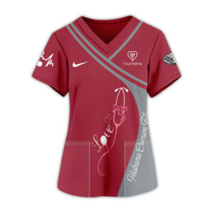Alabama Crimson Tide | Premium NCAA Nurse Pride 3D Shirt TTH2105298