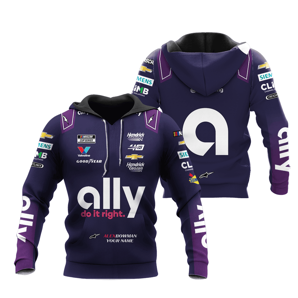 Alex Bowman | Premium Car Racing 3D Printed Apparel - Image 2