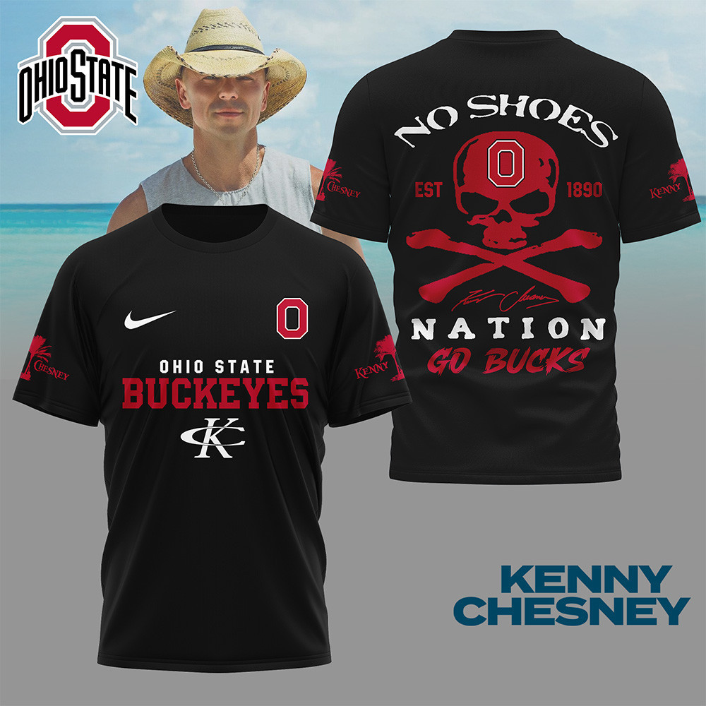 Ohio State Buckeyes | Premium NCAA Kenny Chesney Fan 3D Shirt TTH2105268