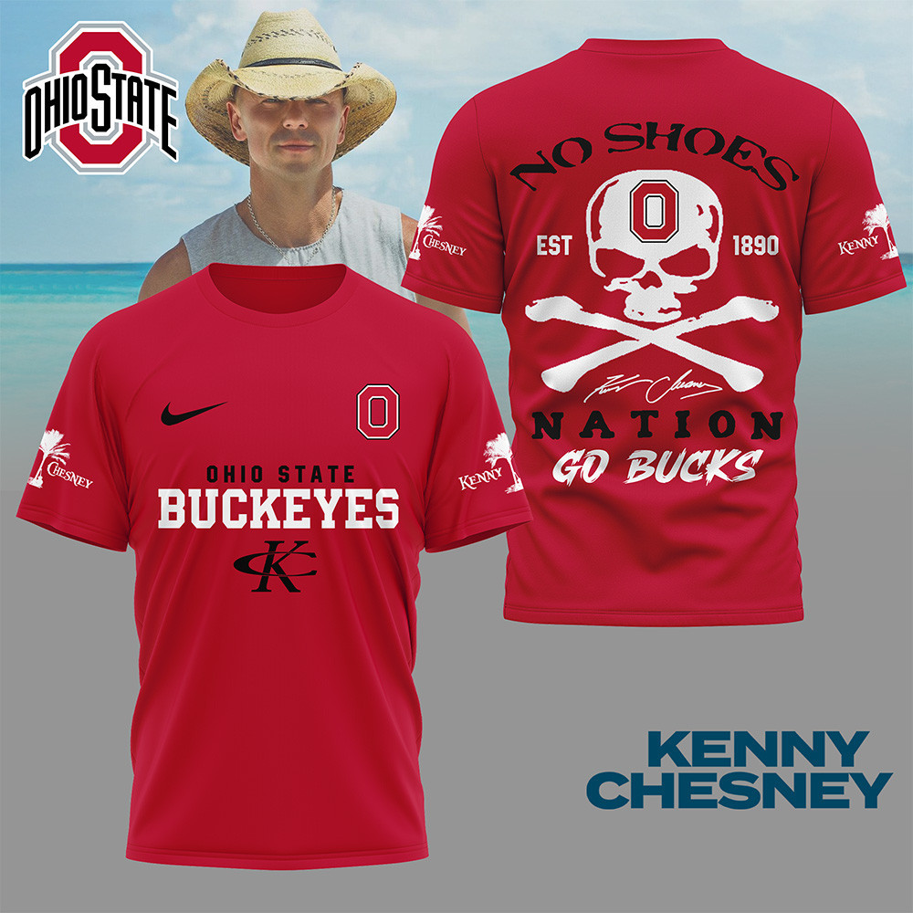 Ohio State Buckeyes | Premium NCAA Kenny Chesney Fan 3D Shirt TTH2105268 - Image 3