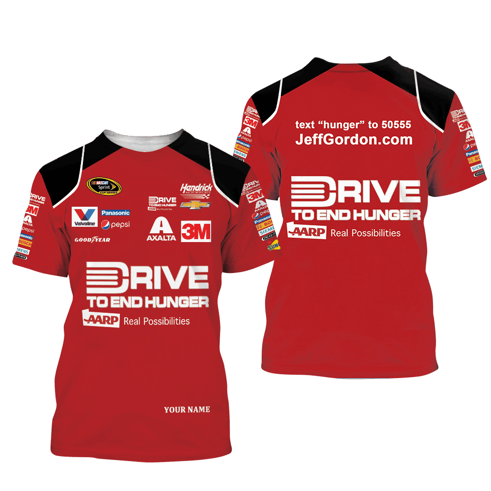 Jeff Gordon | Premium Car Racing 3D Printed Apparel - Image 3