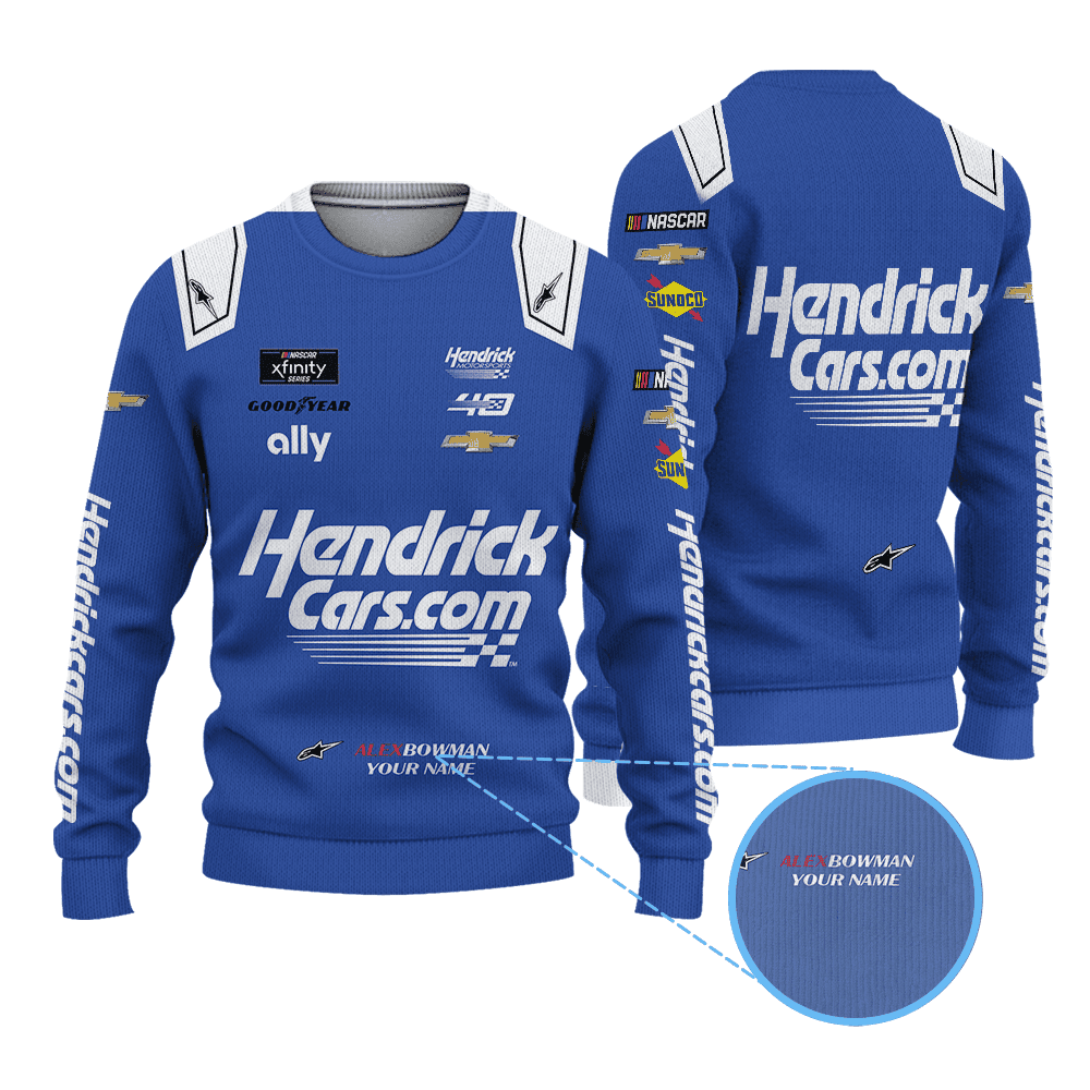 Alex Bowman | Premium Car Racing 3D Printed Apparel - Image 2