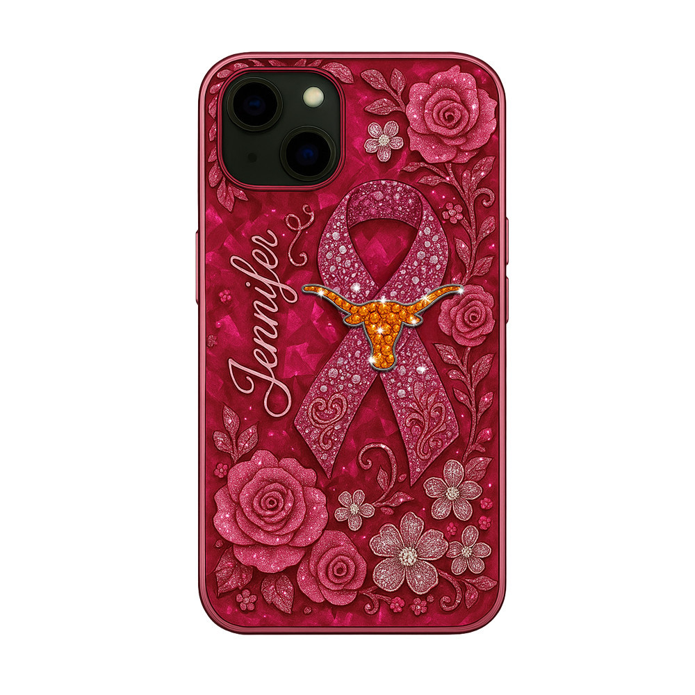 Texas Longhorns | Premium NCAA Breast Cancer Phonecase TTH2105278