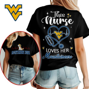 West Virginia Mountaineers | Premium Nurse Appreciation Month Women’s Shirt TTH2105224