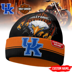 Kentucky Wildcats | Premium NCAA Harley Davidson Beanie Hat TTH2105316