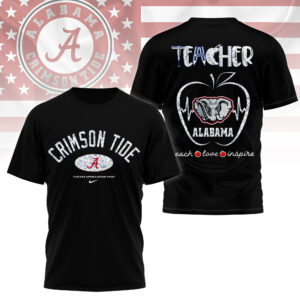Alabama Crimson Tide | Premium Teacher Appreciation Day 3D Shirt TTH2105288