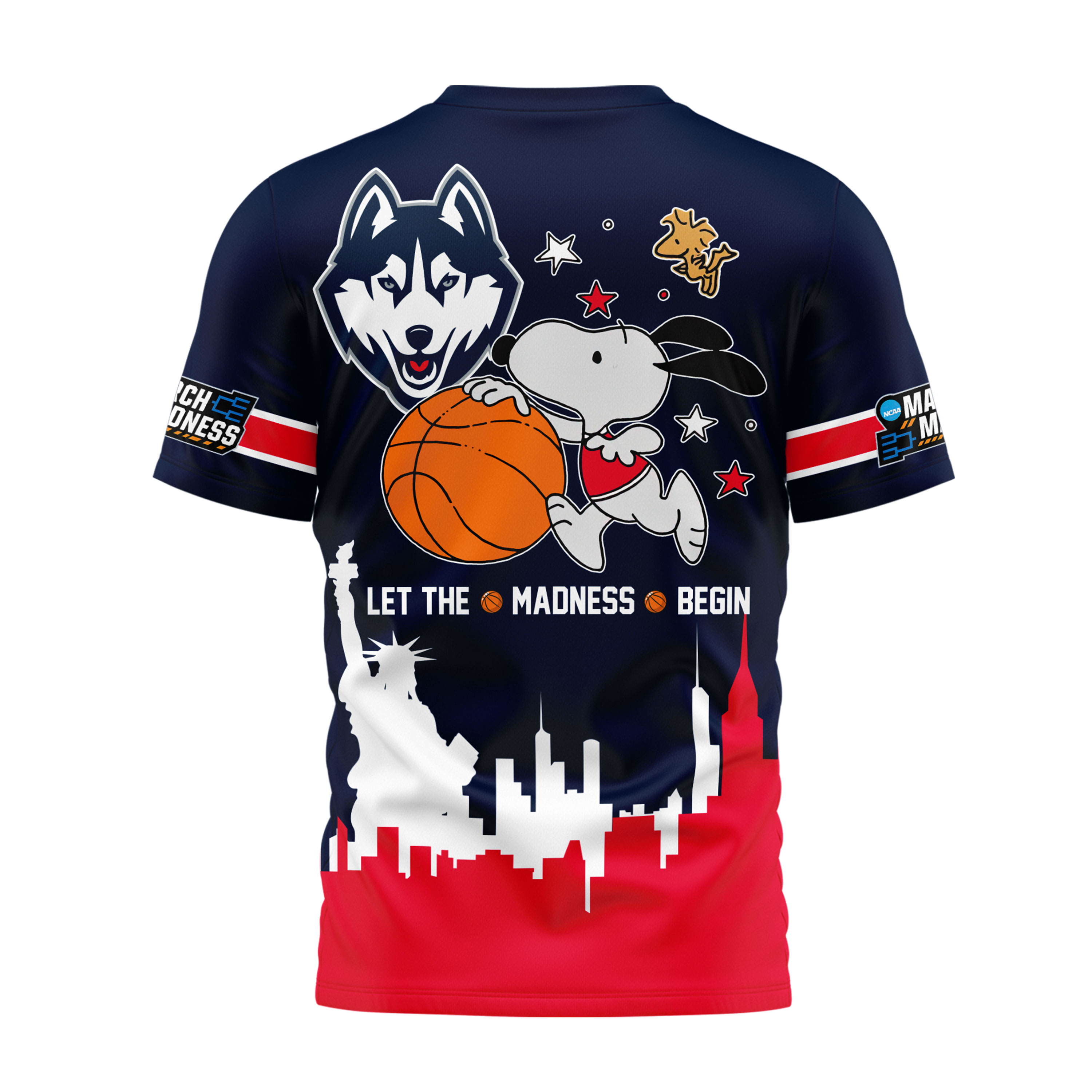 UConn Huskies | Premium NCAA March Madness 3D Shirt TTH2105318 - Image 2