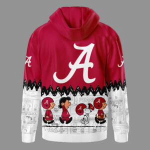 Alabama Crimson Tide | Premium NCAA Snoopy Peanuts Comic Hoodie TTH2105292