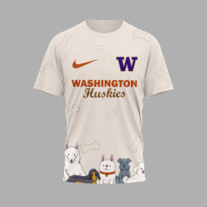 Washington Huskies | Premium International Dog Day 3D Shirt TTH2105270