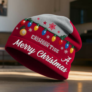 Alabama Crimson Tide | Premium NCAA Christmas Beanie Hat TTH2105274