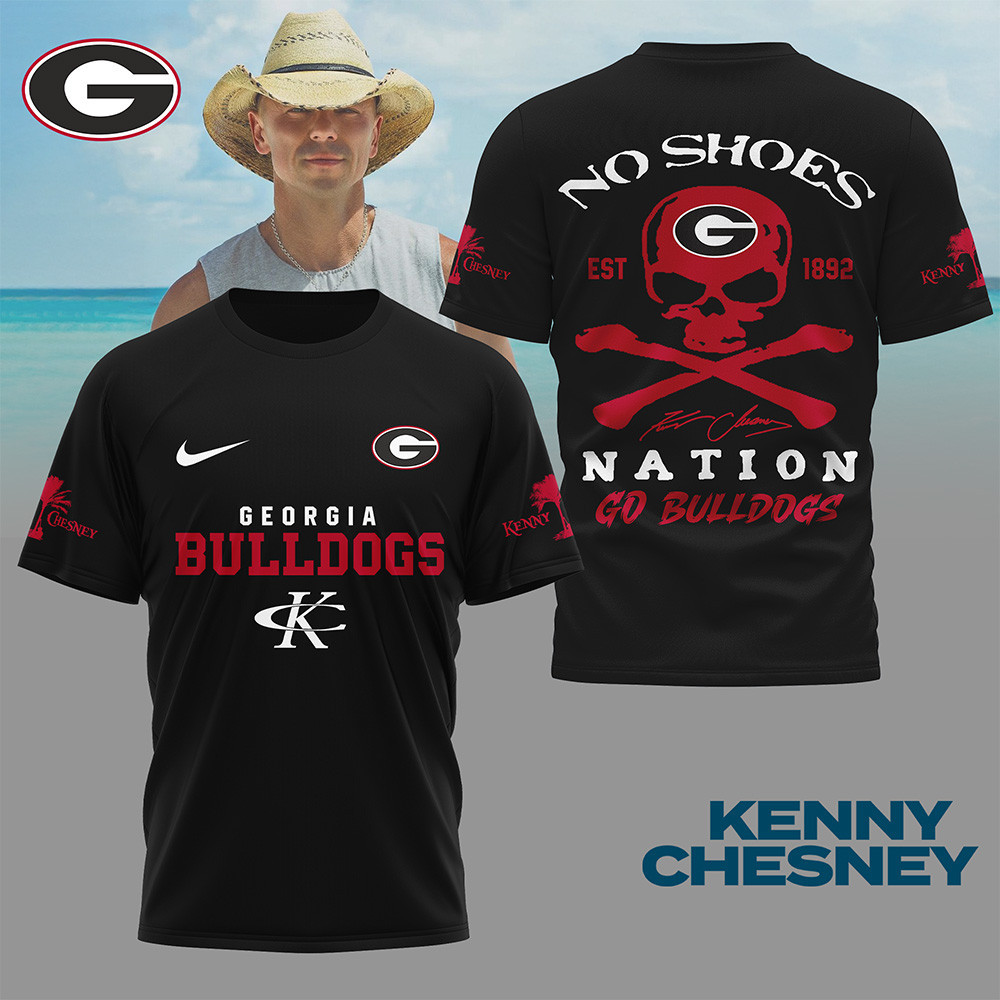Georgia Bulldogs | Premium NCAA Kenny Chesney Fan 3D Shirt TTH2105268
