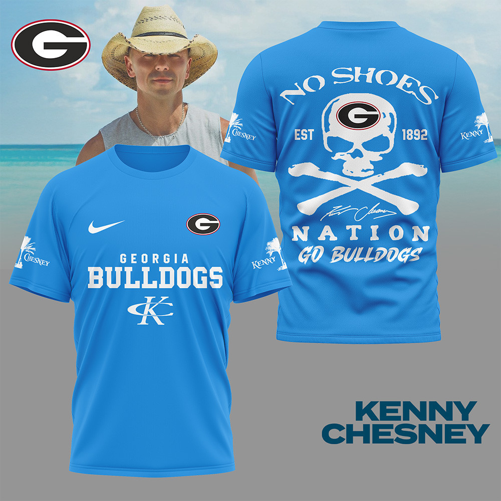 Georgia Bulldogs | Premium NCAA Kenny Chesney Fan 3D Shirt TTH2105268 - Image 2
