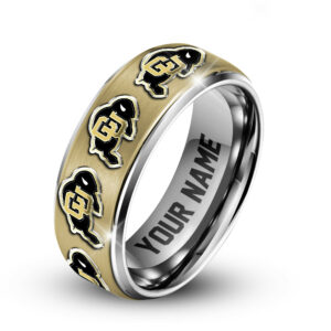 Colorado Buffaloes | Premium Silver Tungsten Ring TTH210589