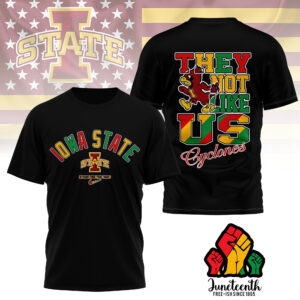 Iowa State Cyclones | Premium Juneteenth Freedom Day 3D Shirt TTH2105323