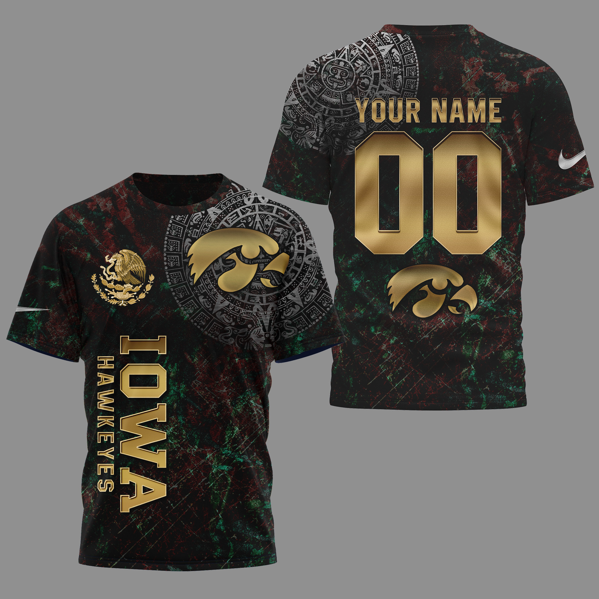 Iowa Hawkeyes | Premium Mexican Heritage 3D Shirt TTH2105312