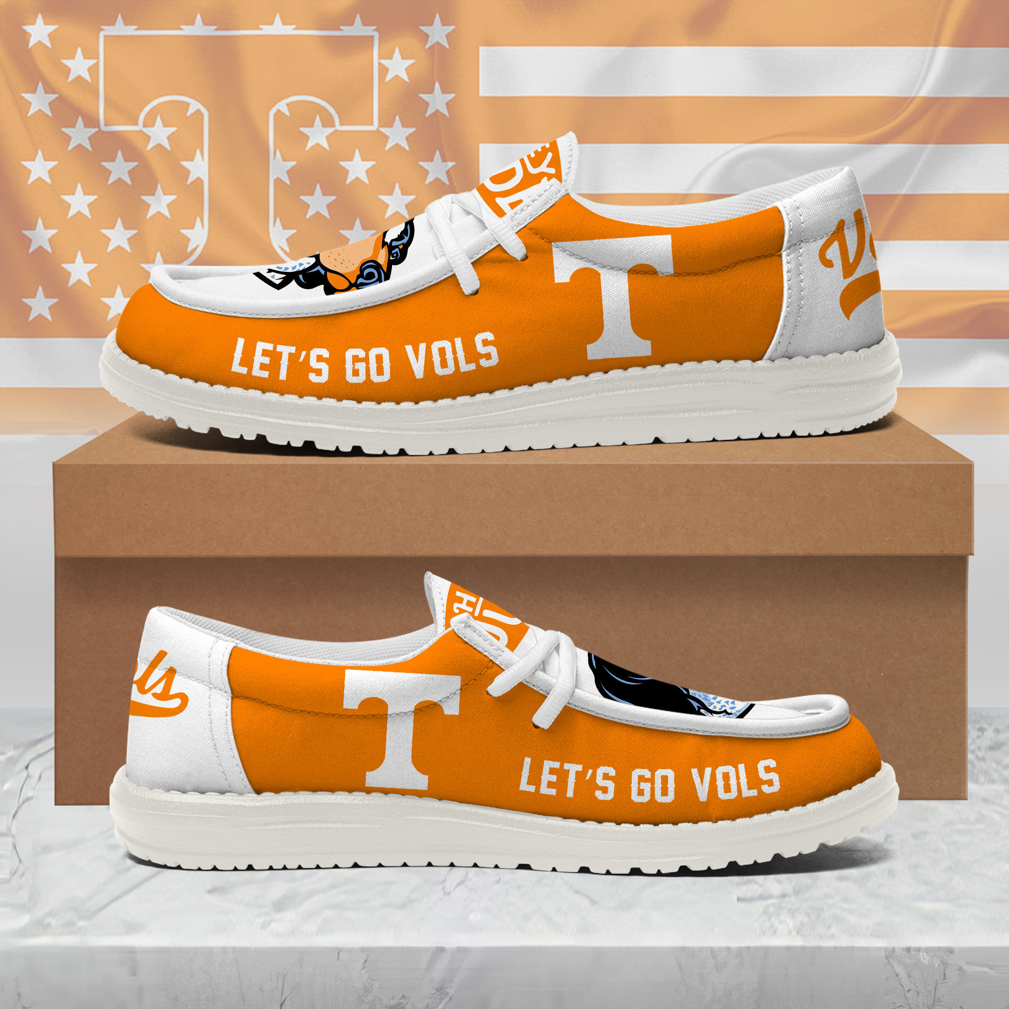 Tennessee Volunteers x Premium Limited Edition Loafer Shoes – Gift for Fans TTH190535 - Image 2