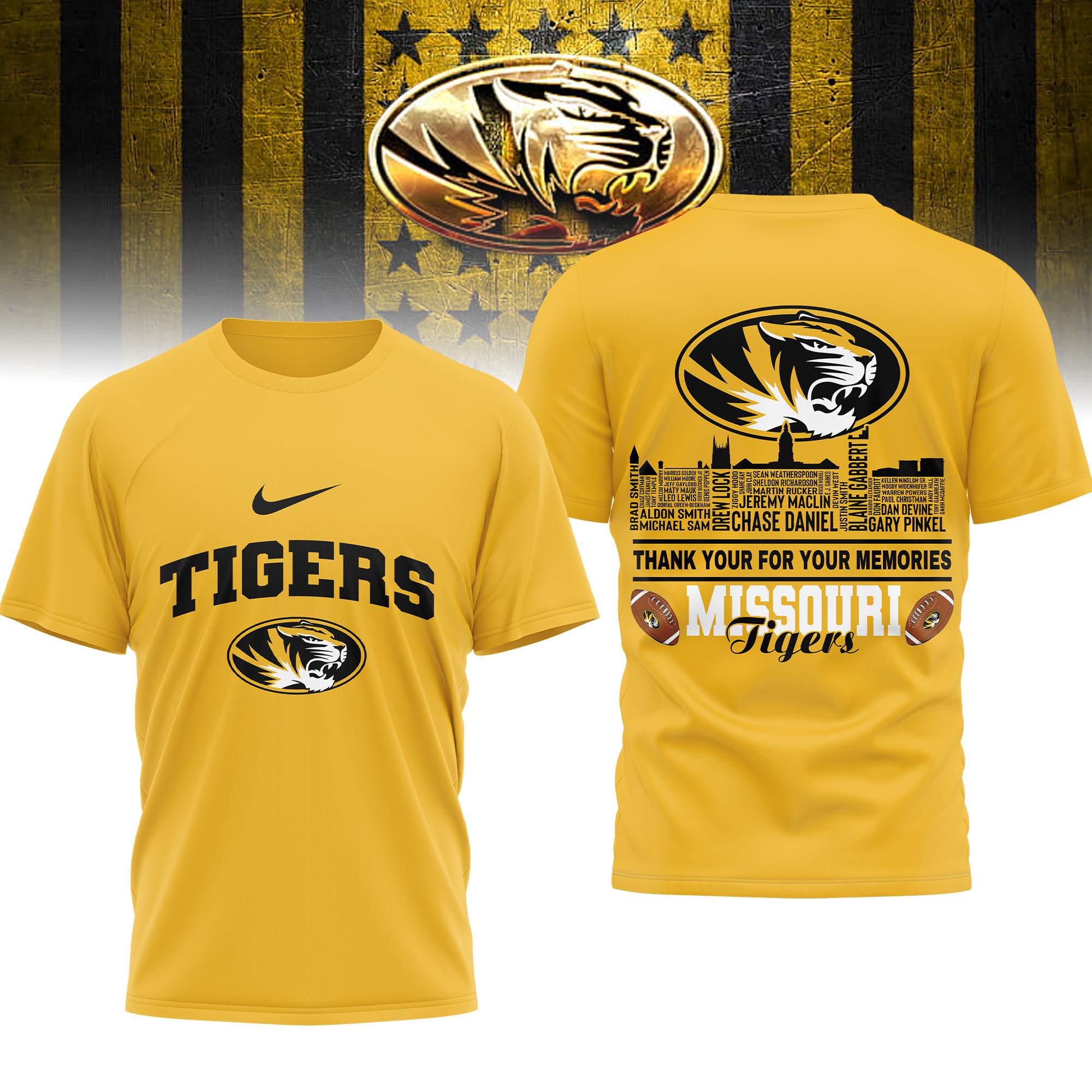 Missouri Tigers | Premium Grateful Game Day 3D Shirt TTH2105254 - Image 2