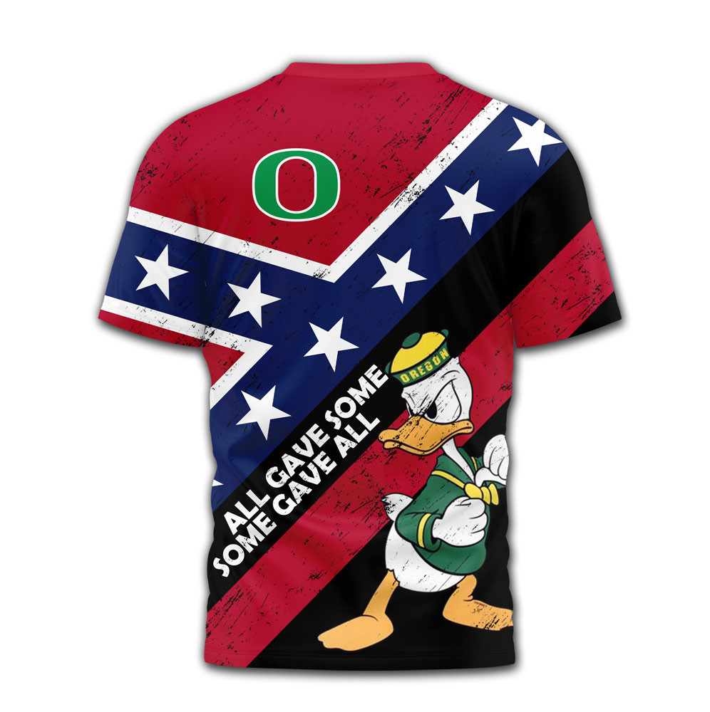 Oregon Ducks | Premium NCAA Honoring Our Veterans T-Shirt TTH2105306 - Image 2